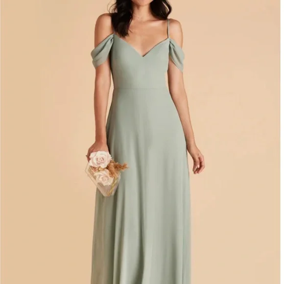 Birdy Grey Devin Convertible Dress in Chiffon Sage - Picture 1 of 4